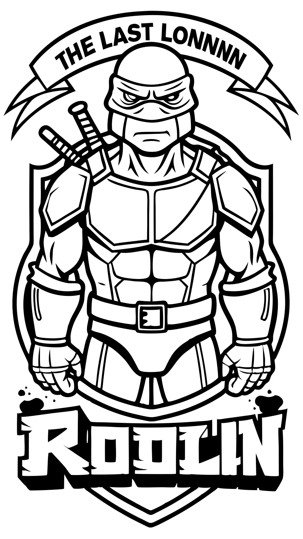 tmnt last ronin coloring pages